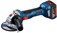 Bosch Blauw GWS 18V-7 Professional 18V Accu Haakse slijpmachine | 4.0Ah accu's - 06019H9005-3