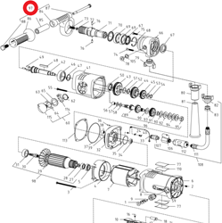 Carat Handgreep compleet | XAM-N20042 - XAM-N20042