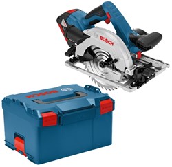 Bosch Blauw GKS 18V-57 G Professional accu cirkelzaag | 4.0Ah Li-Ion | in L-BOXX - 06016A2106