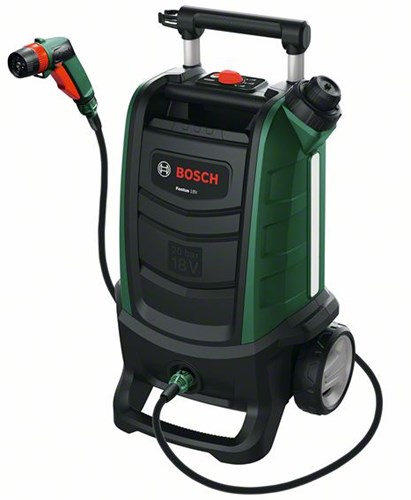 Bosch Groen Fontus 18V | Accu hogedrukreiniger 20 bar | Incl. accessoires - 06008B6101-3