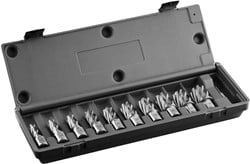 Euroboor HCS.KIT/10 | 10-delige kernborenset 19,05 mm Weldon opname - HCS.KIT/10