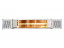 Eurom Heat and Beat Bluetooth Terrasverwarmer Wit - 334593