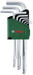 Bosch Groen Inbussleutelset | Lange versie | 9-delig - 1600A032V1