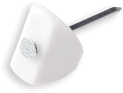 Homefix Golfplaatnagel Met Kap Wit 1.8X30 | 25 stuks - 6701.40.23010