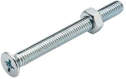 Homefix Metaalschroef Vz Pk PH2 + Moer M5X20 | 14 stuks - 6701.50.00130