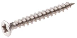 Homefix Pianoscharnierschroef Rvs-A2 Pk-5Mm PZ1 3.0X12 | 30 stuks - 6701.20.30050