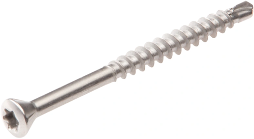 Homefix Vlonderschroef Rvs-410 Lk Torx TX25 5.0X60 | 100 stuks - 6702.60.35020