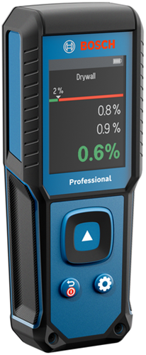 Bosch Blauw GMM 1-15 Materiaalvochtmeter | 2x Batterij 1,5V LR6 (AA) + Opbergetui - 0601078200-2