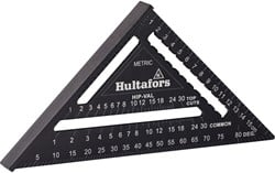 Hultafors Rafter Square 0-90 graden 18 cm - HU257010 - HU257010