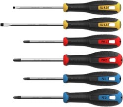Hultafors Schroevendraaierset PH en PZ en SL - HU444425 HU444425