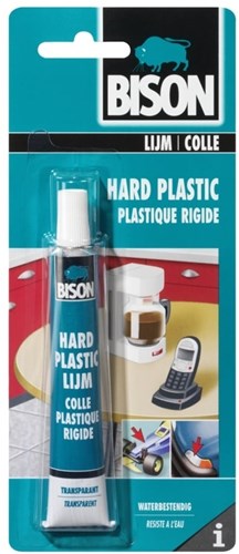 Bison Hard Plastic Lijm Crd 25Ml*6 Nlfr - 6305952 6305952