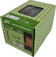 pgb-Europe PFS+ | RVS Spaanplaatschroef PFS+ VZK-T Ø 5,0x60 A2 TX25 - 200 stuks - PFWVTGA00005000603