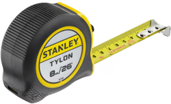 Stanley handgereedschap Rolbandmaat Stanley Tylon | 8M/24' - 25mm - 0-30-656