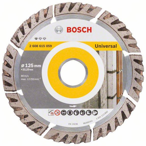 Bosch Accessoires Diamantschijf standaard for Universal 125 mm