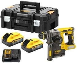 DeWalt DCH273H2T-QW 18V XR Li-ion Brushless SDS+ Combihamer | 24 mm | 2 x 5,0 Ah accu + lader | TSTAK koffer - DCH273H2T-QW