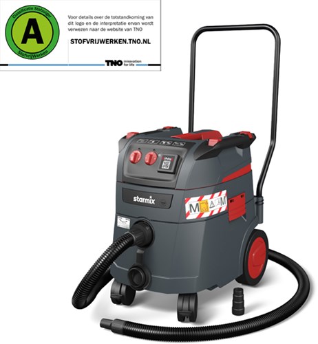Starmix iPulse M-1635 Safe Plus Bouwstofzuiger | 1600 Watt - 018638
