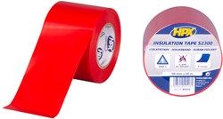 HPX PVC isolatietape | Rood | 50mm x 20m - IR5020 | 100 stuks IR5020