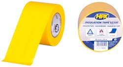 HPX PVC isolatietape | Geel | 50mm x 20m - IY5020 | 100 stuks IY5020