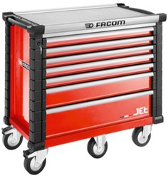 Facom Jet Gereedschapswagen 7 Laden M5 Rood - JET.7M5A - JET.7M5A