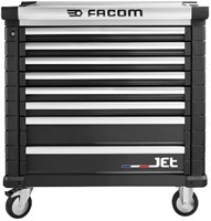 Facom Jet Gereedschapswagen 8 Laden M4 Zwart - JET.8NM4A - JET.8NM4A-2