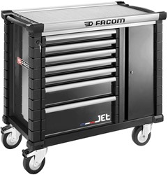 Facom Jet Gereedschapswagen | 7 Laden | Zwart - JET.T7NM3A