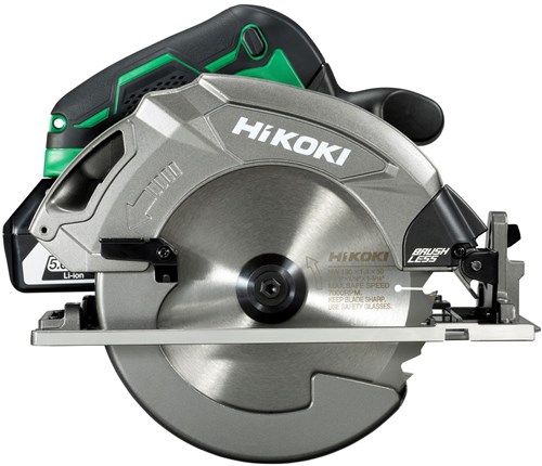 Hikoki C1807DAWRZ | Accu cirkelzaag | 18 V | 190 mm | Set | 2x 5,0Ah Accu | n HSC IV koffer - C1807DAWRZ
