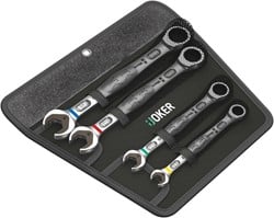 Wera Joker Steek- en ringratelsleutel-set, 4 -delig - 1 stuk(s) - 05073290001