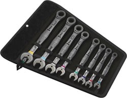 Wera Joker Steek- en ringratelsleutel-set, inch, 8 -delig - 1 stuk(s) - 05020012001