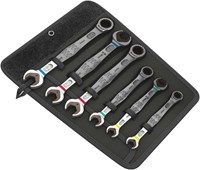 Wera Joker steek-ringratel-/ dubbele steeksleutel-set , 6 -delig - 1 stuk(s) - 05020022001