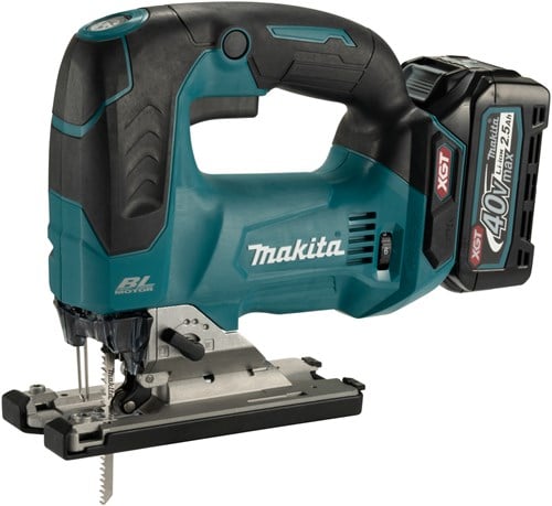 Makita JV002GD201 40 V Max Accu Decoupeerzaag D-greep | 2,5 Ah accu (2 st),  snellader, in Mbox ToolMax