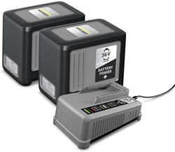 Kärcher 2.445-071.0 | Battery Power+ starterkit 36V (2x 6.0Ah accu + snellader) - 2.445-071.0