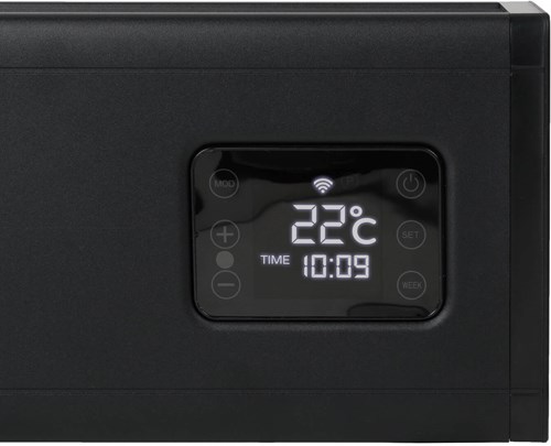 Eurom 361193 Alutherm Baseboard 1500 Wi-Fi Black-3