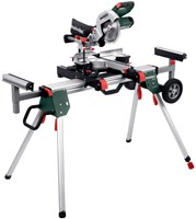 Metabo Afkortzaag KGS 216 M met trekfunctie | nieuwste model + KSU 251 onderstel - 691213000