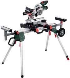 Metabo Afkortzaag KGS 216 M met trekfunctie | nieuwste model + KSU 251 onderstel - 691213000