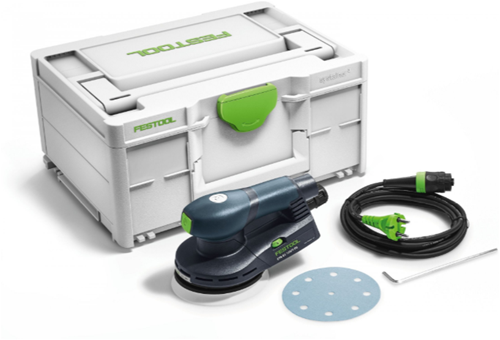 Festool ETS EC 125/3 EQ-Plus Excenterschuurmachine | SYS3 M 187 | 125mm 400w - 576341