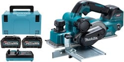 Makita KP001GM201 | 40V Max | Accu Schaafmachine | 82 mm | 4,0 Ah accu (2 st) | Snellader | in Mbox KP001GM201