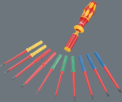 Wera Kraftform Kompakt VDE 15 Torque 1,2-3,0 | Nm Extra slim 1 Tool Finder | 15 stuks - 05006605001-2