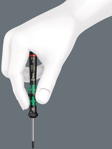 Wera 2050 PH Kraftform Micro Phillips Schroevendraaier, PH 000 x 40 mm - 1 stuk(s) - 05345290001-3