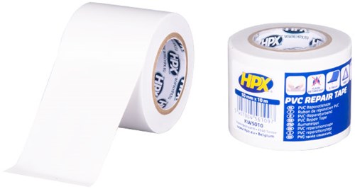 HPX agritape | wit | 50mm x 10m - kw5010 | 48 stuks kw5010 afbeelding