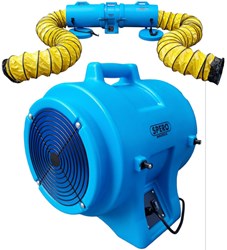 Spero Axiaal ventilator | 3900M3/H | dia:300mm | 750W excl. koker met 4.5mtr slang – SBL4001