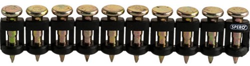 Spero Stalen nagels extra hard 15mm | 500 stuks, beton, staal, steen, etc. TBV gasschiethamers – SPE715MM