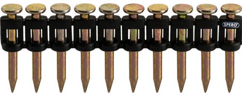 Spero Stalen nagels extra hard 25mm | 500 stuks, beton, staal, steen, etc. TBV gasschiethamers – SPE725MM
