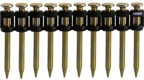 Spero Stalen nagels 30mm | 500 stuks, beton, staal, steen, etc. TBV gasschiethamers – SPC632MM