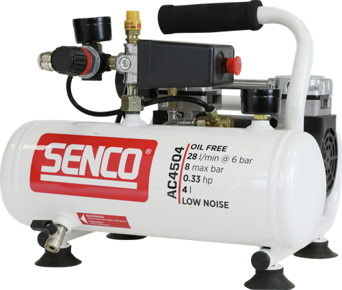 Senco AC4504 OLIEVRIJE STILLE COMPRESSOR - AFN0024-2