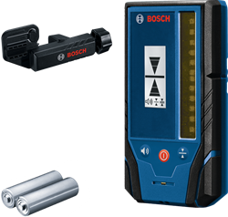 Bosch Blauw LR3-2 Laserontvanger (houder, 2x LR6 (AA) batterijen) - 0601069U00