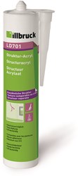 Illbruck LD701 Structuur Acrylaatkit wit 310ml koker - LD701333588