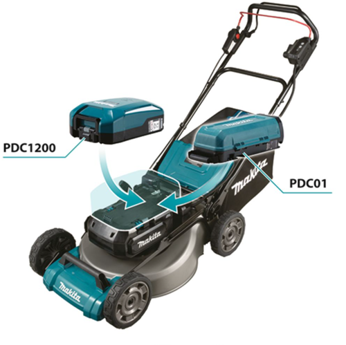 Makita LM001CZ | LXT 36 V | accu Grasmaaier | 53 cm | Body | Zonder Accu's en Laders-2