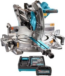 Makita LS003GM102 | 40 V Max | Radiaal afkortzaag | 305mm | 4,0 Ah accu (1 st) | snellader | in doos | met AWS zender LS003GM102