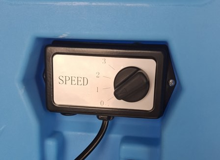 Spero Turbo Kunststof Vloerventilator | 75 cm | max 19.800 m3/h | Koppelbaar - SPK750-3
