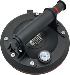 Spero 200mm Glas & Tegel Vacuüm Pompzuiger PRO Wit Rubber - Drukmeter - Max: 56Kg - VP200G